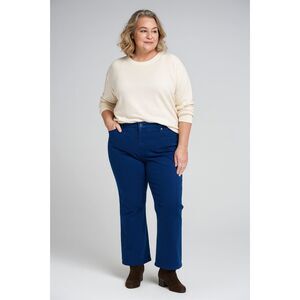 NWT  NYDJ Blue Barbara Bootcut Denim Jeans Pants  Women's Size 24W  MSRP $124